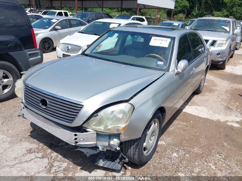 2002 Lexus Ls 430 VIN: JTHBN30F320072179 Lot: 39519151