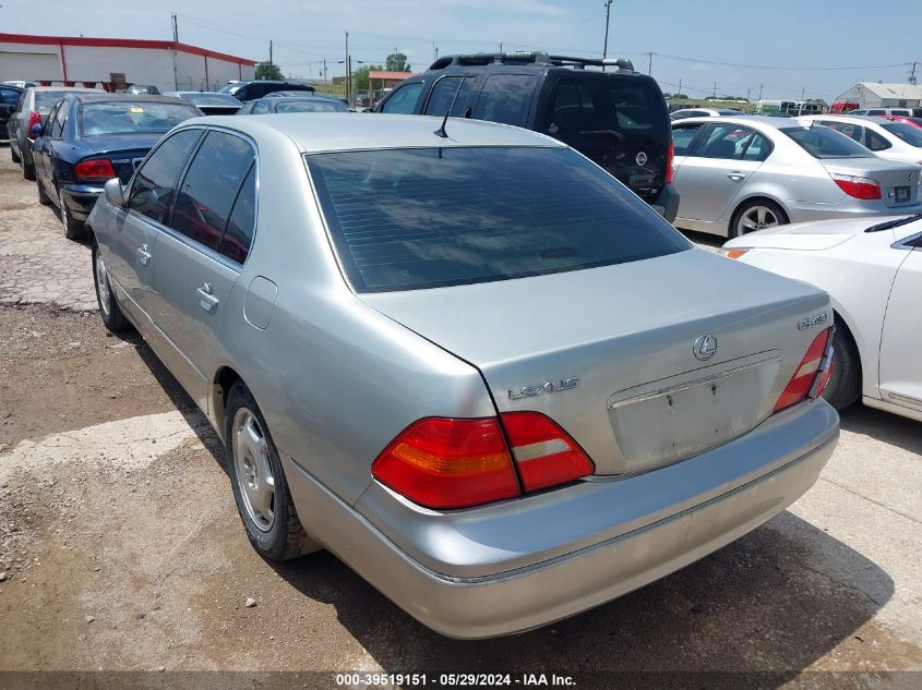 2002 Lexus Ls 430 VIN: JTHBN30F320072179 Lot: 39519151