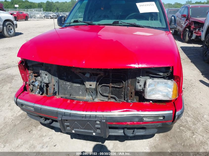 1996 Chevrolet Blazer VIN: 1GNDT13W4T2103839 Lot: 39519153