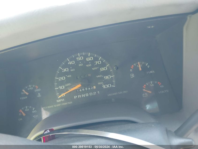 1996 Chevrolet Blazer VIN: 1GNDT13W4T2103839 Lot: 39519153