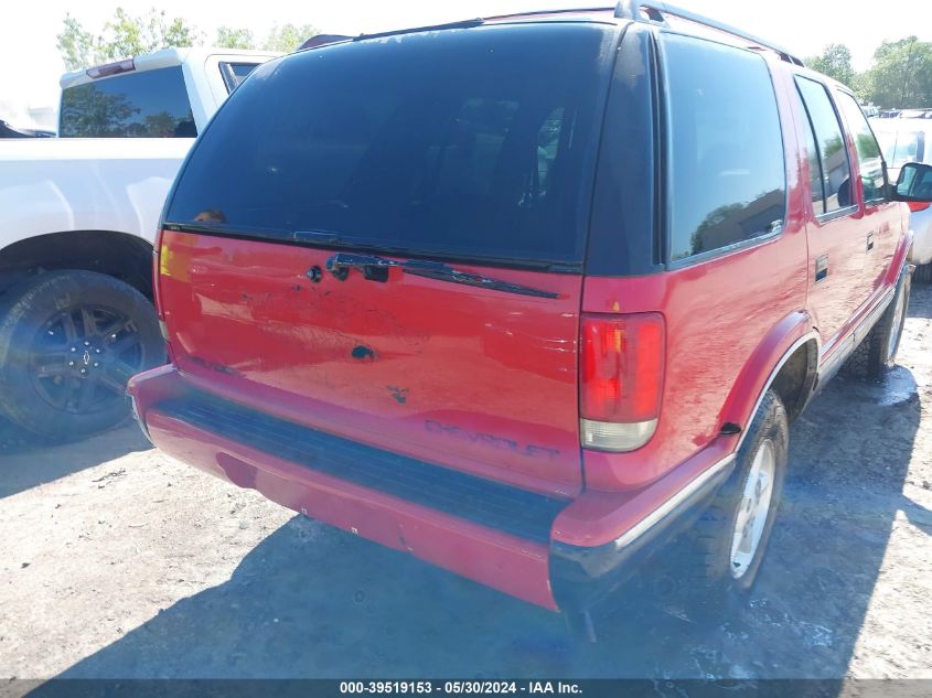 1996 Chevrolet Blazer VIN: 1GNDT13W4T2103839 Lot: 39519153