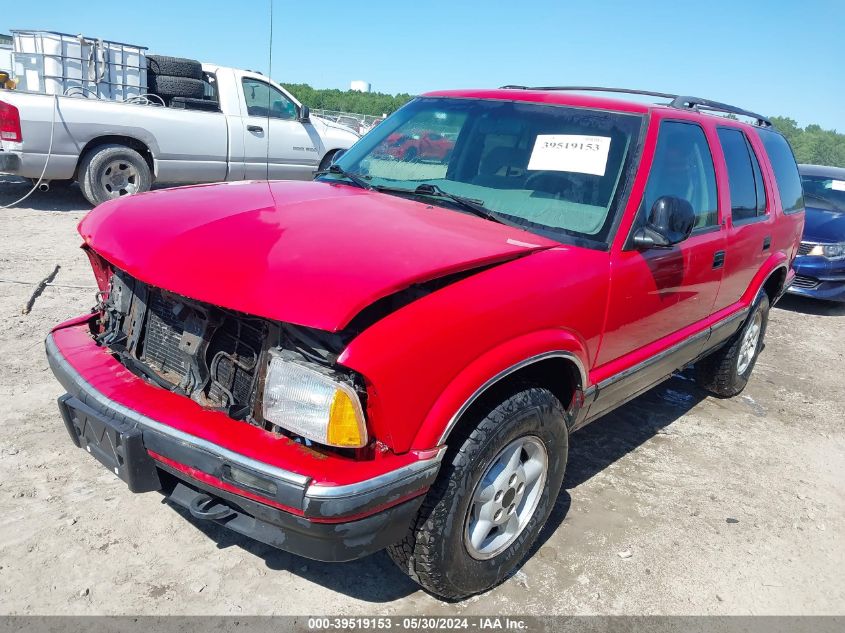 1996 Chevrolet Blazer VIN: 1GNDT13W4T2103839 Lot: 39519153