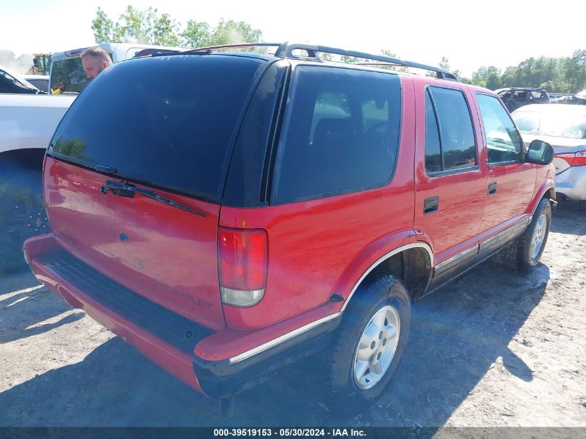 1996 Chevrolet Blazer VIN: 1GNDT13W4T2103839 Lot: 39519153