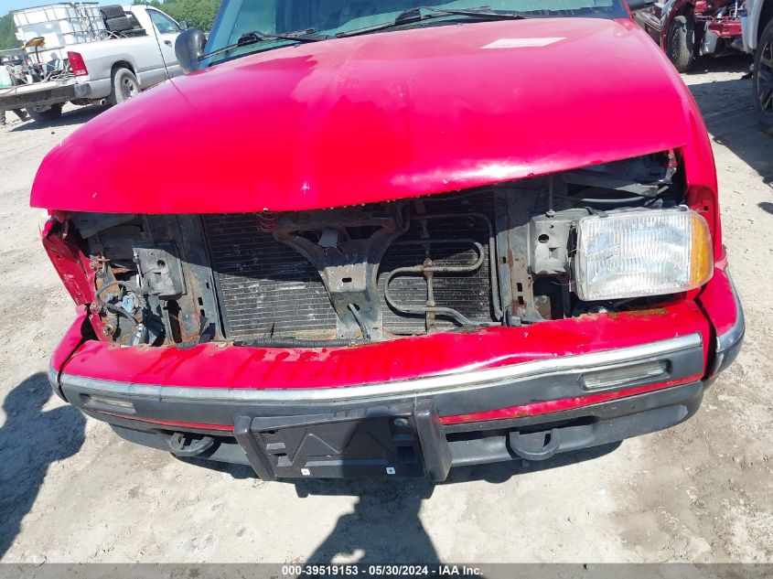 1996 Chevrolet Blazer VIN: 1GNDT13W4T2103839 Lot: 39519153