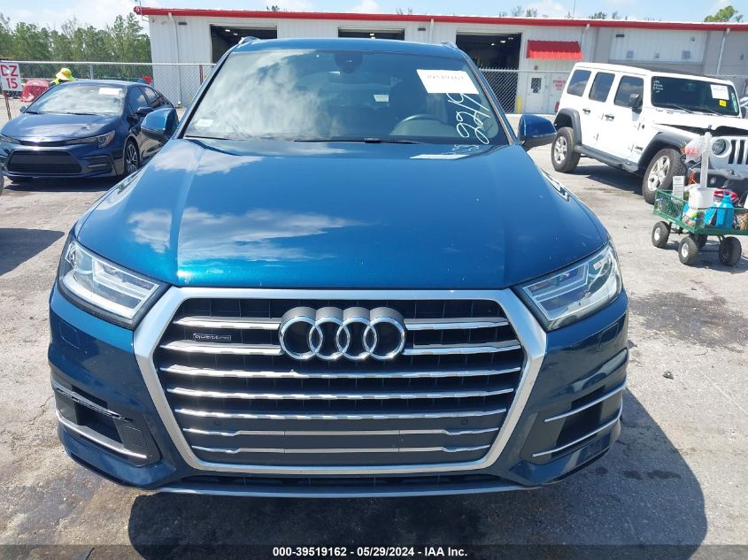 2018 Audi Q7 2.0T Premium VIN: WA1LHAF7XJD022219 Lot: 39519162