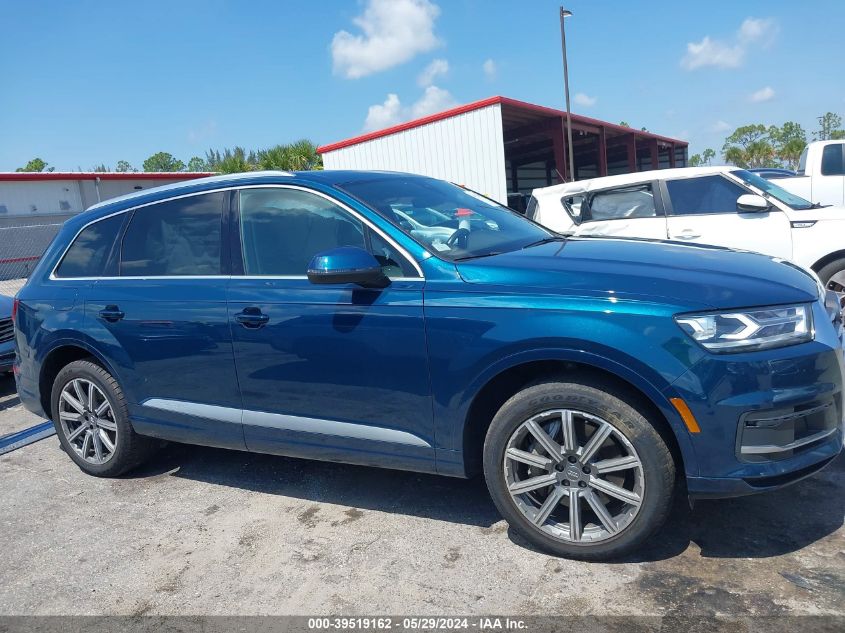 2018 Audi Q7 2.0T Premium VIN: WA1LHAF7XJD022219 Lot: 39519162