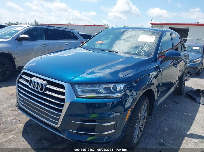 2018 Audi Q7 2.0T Premium VIN: WA1LHAF7XJD022219 Lot: 39519162