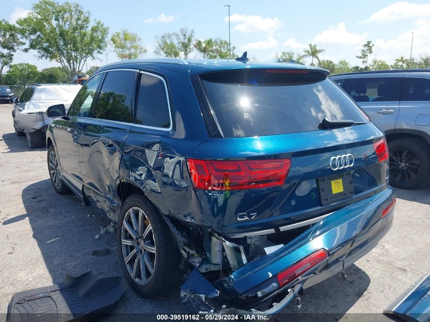 2018 Audi Q7 2.0T Premium VIN: WA1LHAF7XJD022219 Lot: 39519162