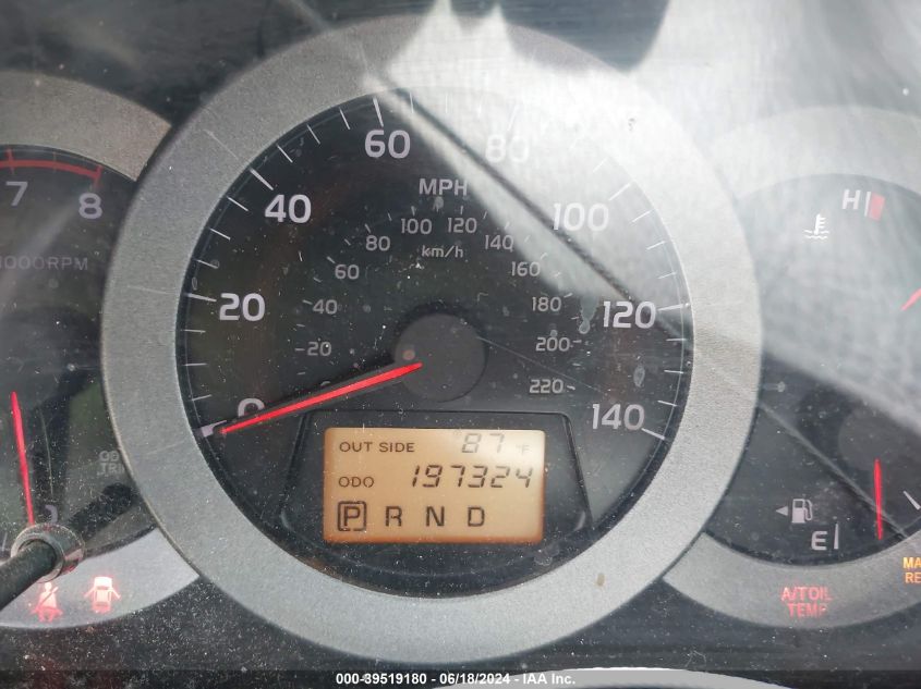 2007 Toyota Rav4 VIN: JTMBD33V376030963 Lot: 39519180