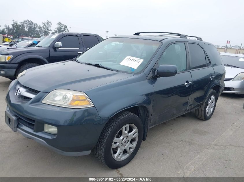 2005 Acura Mdx Touring VIN: 2HNYD18895H541990 Lot: 39519182