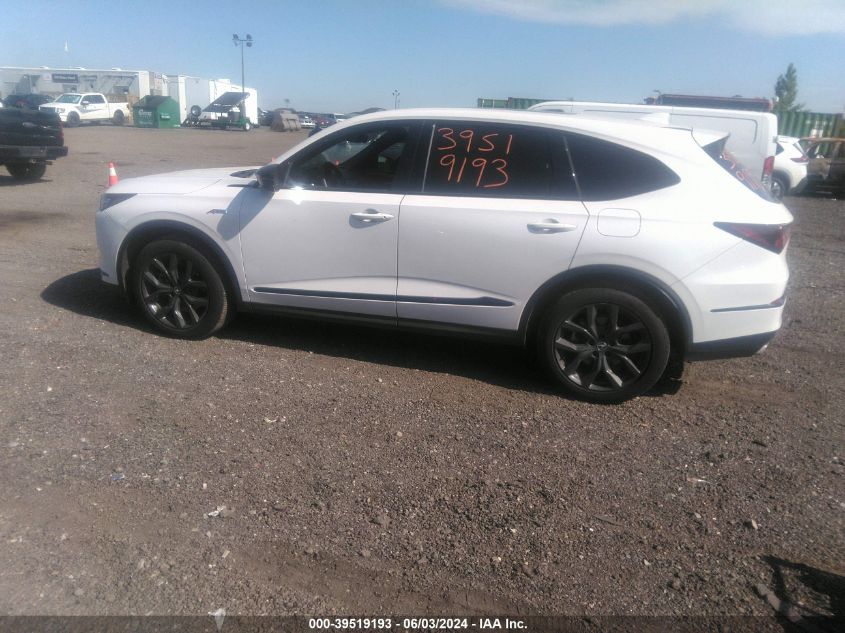 2023 Acura Mdx A-Spec VIN: 5J8YE1H08PL041632 Lot: 39519193