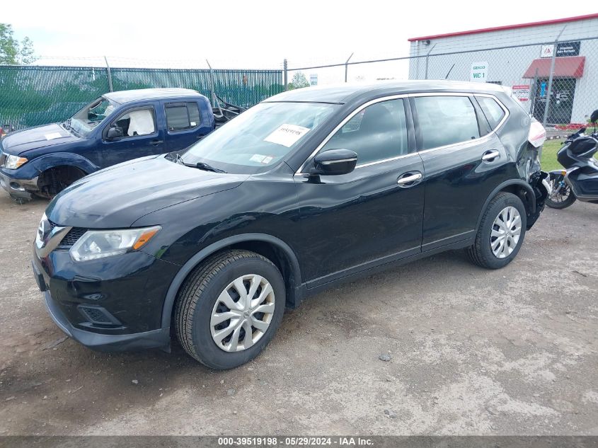 2015 Nissan Rogue S VIN: KNMAT2MV4FP546152 Lot: 39519198