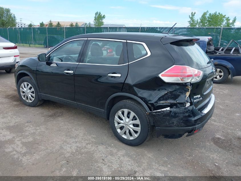 2015 Nissan Rogue S VIN: KNMAT2MV4FP546152 Lot: 39519198