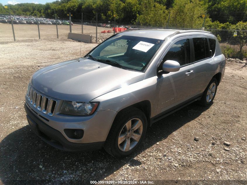 2017 Jeep Compass Latitude 4X4 VIN: 1C4NJDEB2HD121847 Lot: 39519207