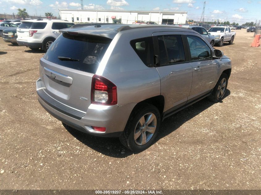 2017 Jeep Compass Latitude 4X4 VIN: 1C4NJDEB2HD121847 Lot: 39519207