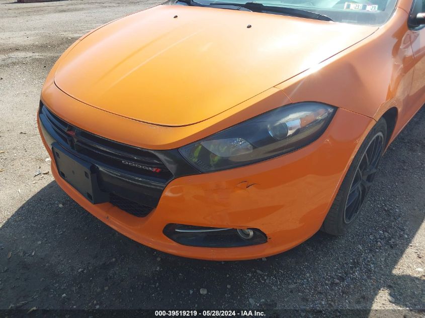 2013 Dodge Dart Sxt VIN: 1C3CDFBA0DD308752 Lot: 39519219