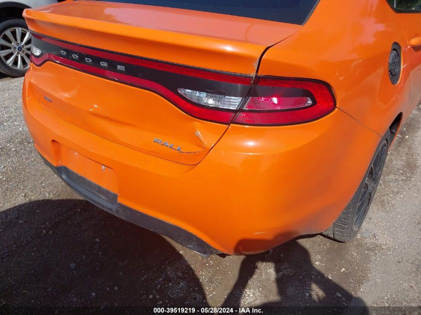 2013 Dodge Dart Sxt VIN: 1C3CDFBA0DD308752 Lot: 39519219