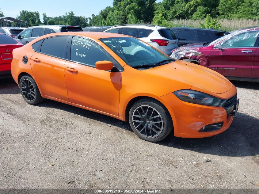 2013 Dodge Dart Sxt VIN: 1C3CDFBA0DD308752 Lot: 39519219