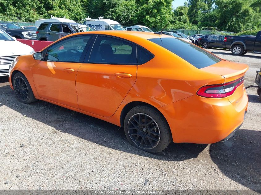 2013 Dodge Dart Sxt VIN: 1C3CDFBA0DD308752 Lot: 39519219