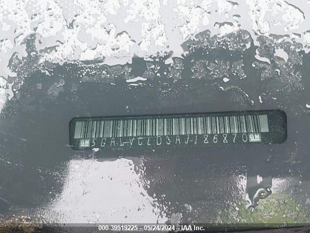 2010 Buick Enclave Cxl W/2Xl VIN: 5GALVCED3AJ186870 Lot: 39519225