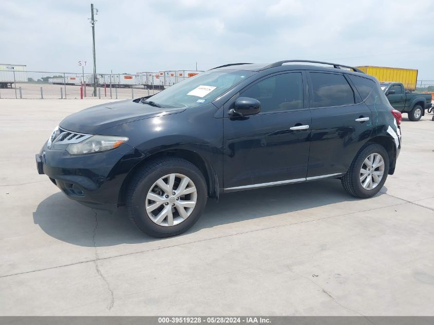 JN8AZ1MU8EW419641 2014 Nissan Murano Sv