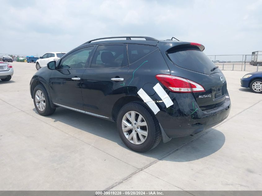 JN8AZ1MU8EW419641 2014 Nissan Murano Sv