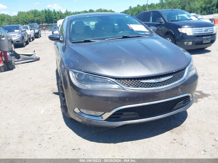 2015 Chrysler 200 C VIN: 1C3CCCEG9FN583342 Lot: 39519232