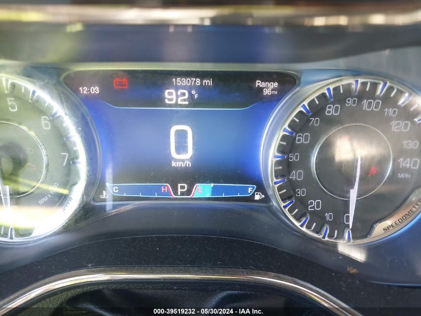 2015 Chrysler 200 C VIN: 1C3CCCEG9FN583342 Lot: 39519232