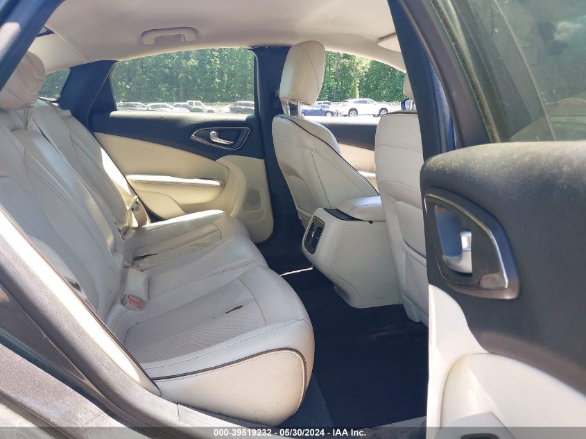 2015 Chrysler 200 C VIN: 1C3CCCEG9FN583342 Lot: 39519232