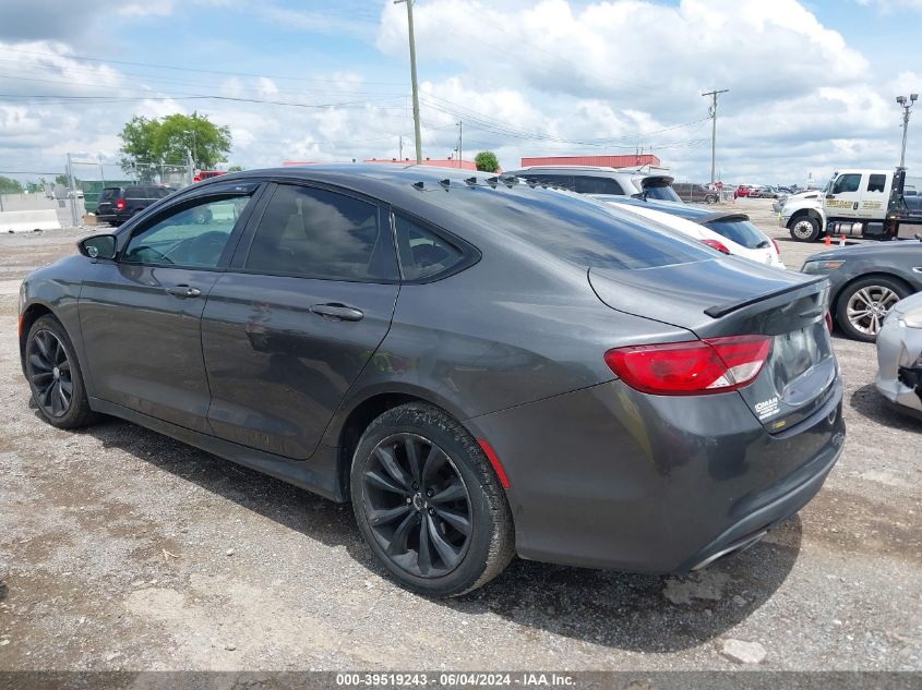 2015 Chrysler 200 S VIN: 1C3CCCBB1FN625379 Lot: 39519243