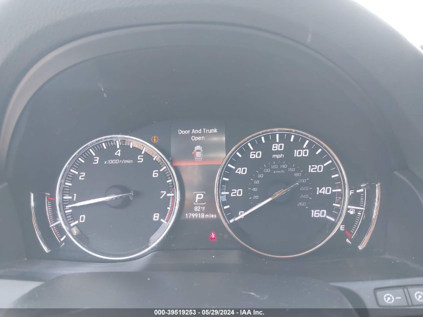 2014 Acura Rlx VIN: JH4KC1F50EC005292 Lot: 39519253