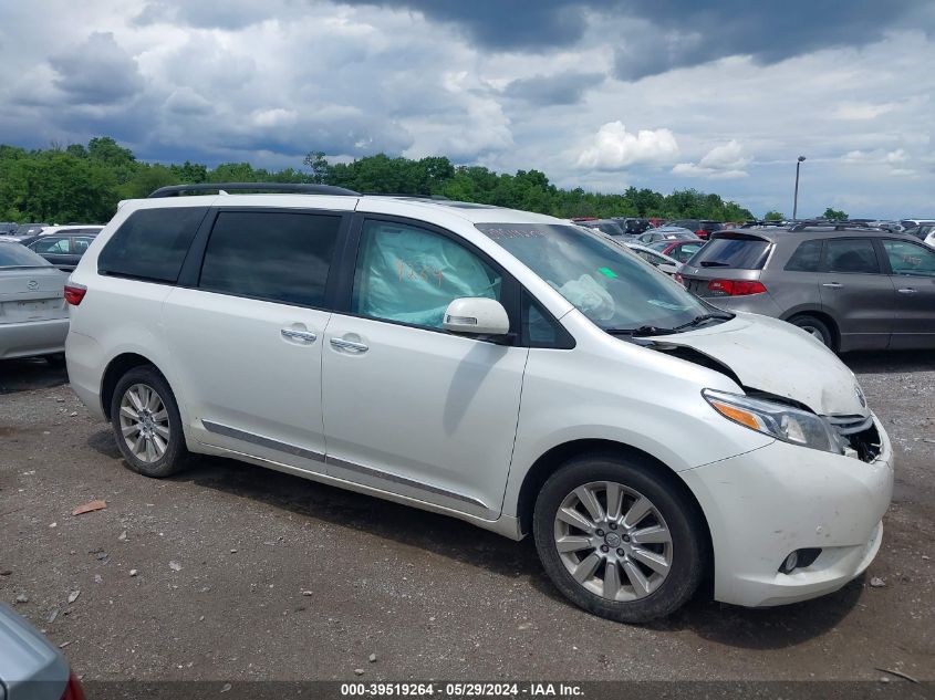 2015 Toyota Sienna Limited Premium 7 Passenger VIN: 5TDDK3DC6FS123177 Lot: 39519264