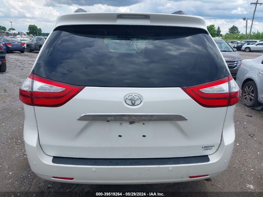 2015 Toyota Sienna Limited Premium 7 Passenger VIN: 5TDDK3DC6FS123177 Lot: 39519264