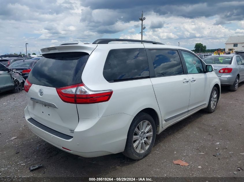 2015 Toyota Sienna Limited Premium 7 Passenger VIN: 5TDDK3DC6FS123177 Lot: 39519264