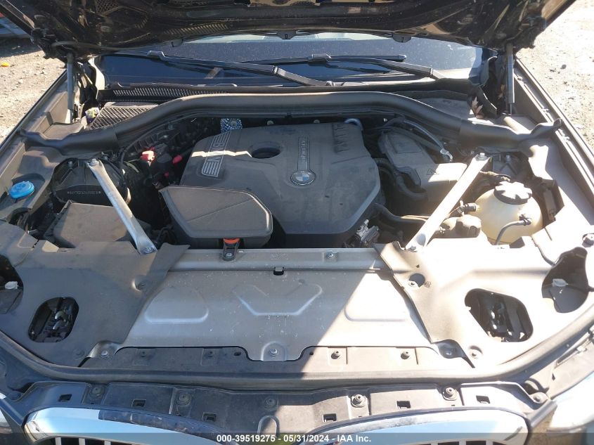 2019 BMW X3 xDrive30I VIN: 5UXTR9C52KLP88018 Lot: 39519275