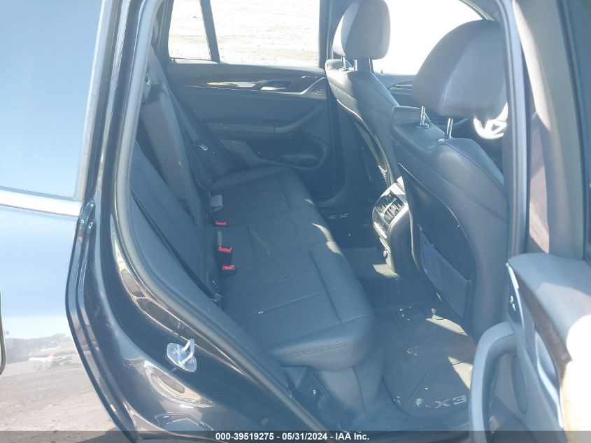 2019 BMW X3 xDrive30I VIN: 5UXTR9C52KLP88018 Lot: 39519275