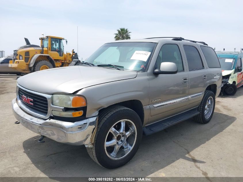 2002 GMC Yukon Sle VIN: 1GKEC13V22R317551 Lot: 39519282