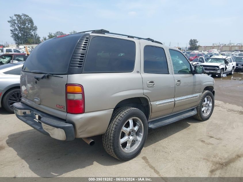 2002 GMC Yukon Sle VIN: 1GKEC13V22R317551 Lot: 39519282