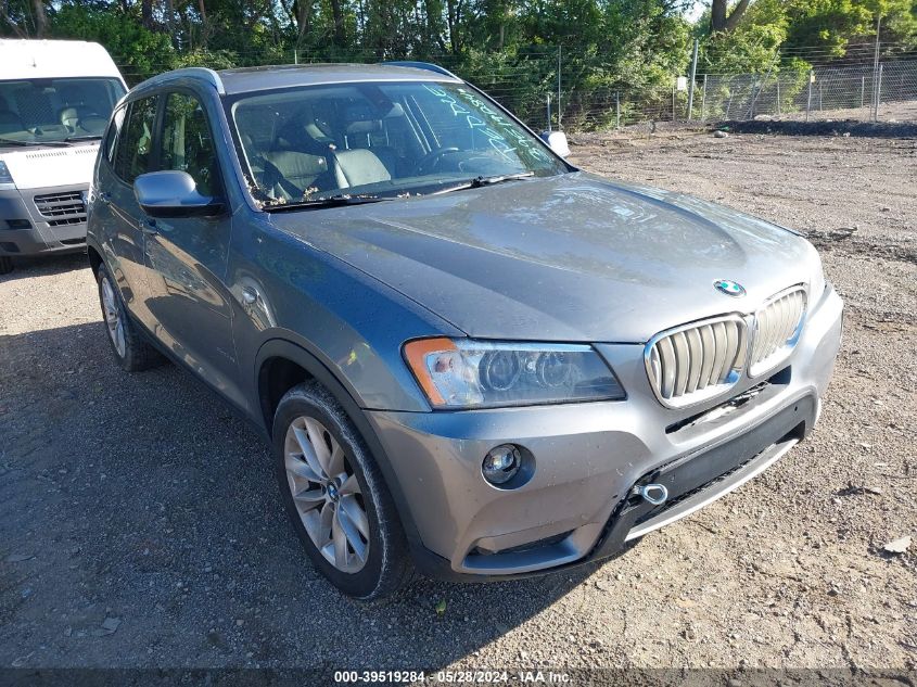 2013 BMW X3 xDrive28I VIN: 5UXWX9C59D0D01858 Lot: 39519284