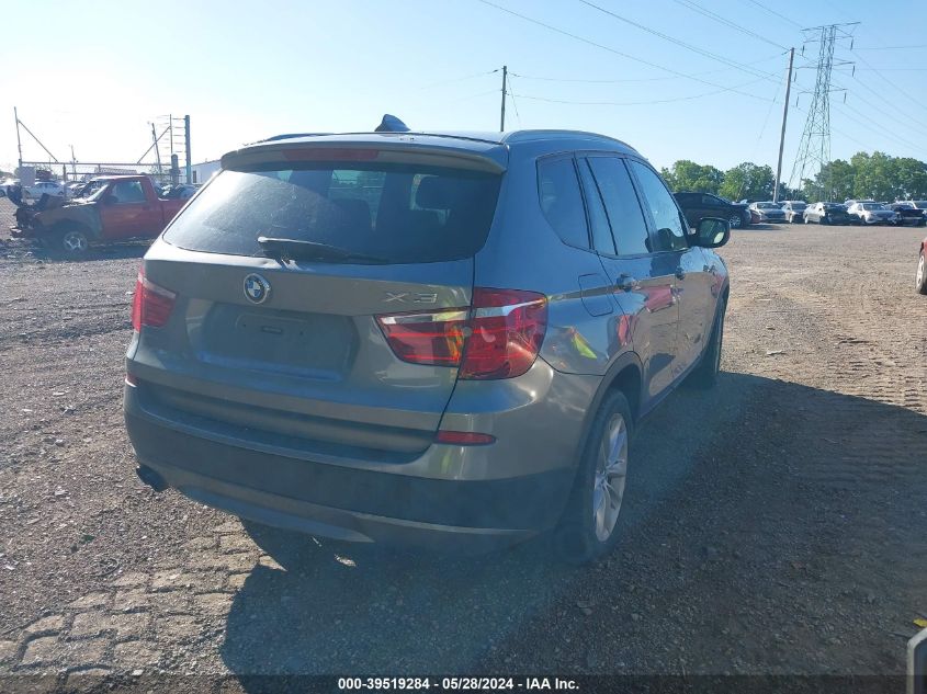 2013 BMW X3 xDrive28I VIN: 5UXWX9C59D0D01858 Lot: 39519284