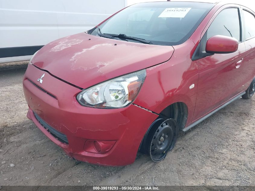 2014 Mitsubishi Mirage De VIN: ML32A3HJXEH011586 Lot: 39519293