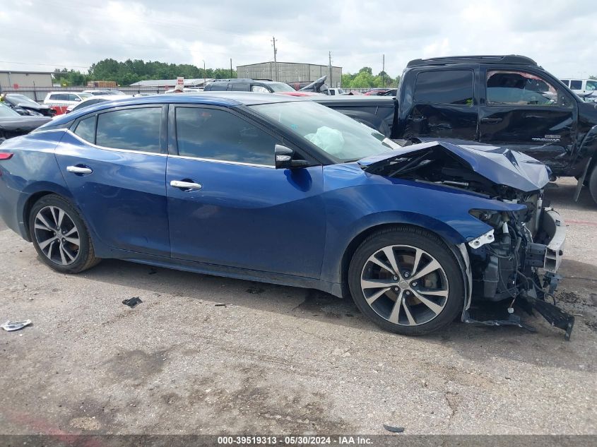 2018 Nissan Maxima 3.5 Sv VIN: 1N4AA6AP6JC400859 Lot: 39519313