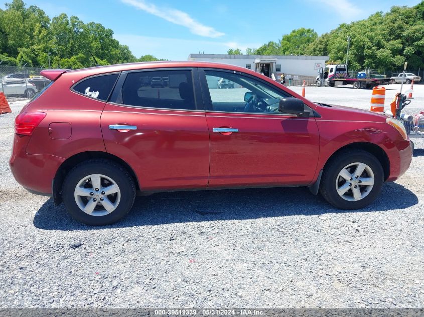 2010 Nissan Rogue S VIN: JN8AS5MV8AW136011 Lot: 39519339