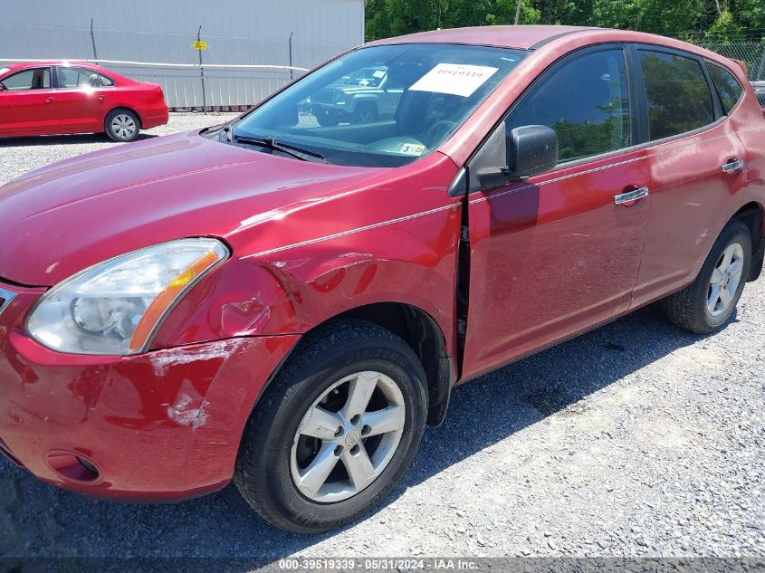 2010 Nissan Rogue S VIN: JN8AS5MV8AW136011 Lot: 39519339