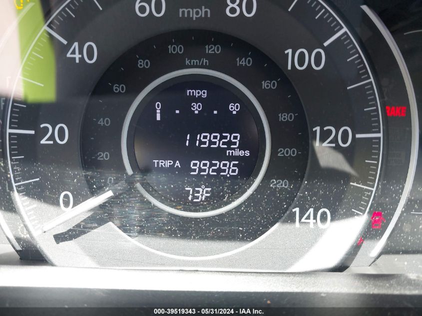 2015 Honda Cr-V Ex-L VIN: 2HKRM4H79FH631295 Lot: 39519343