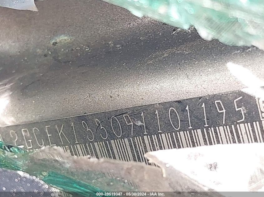 2009 Chevrolet Silverado 1500 Work Truck VIN: 2GCEK133091101195 Lot: 39519347