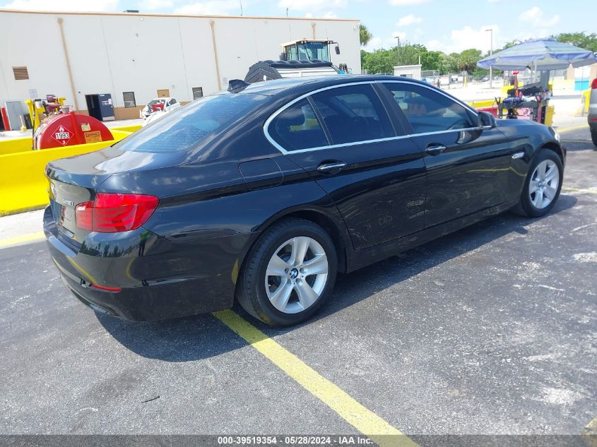 2013 BMW 528 Xi VIN: WBAXH5C50DDD11449 Lot: 39519354