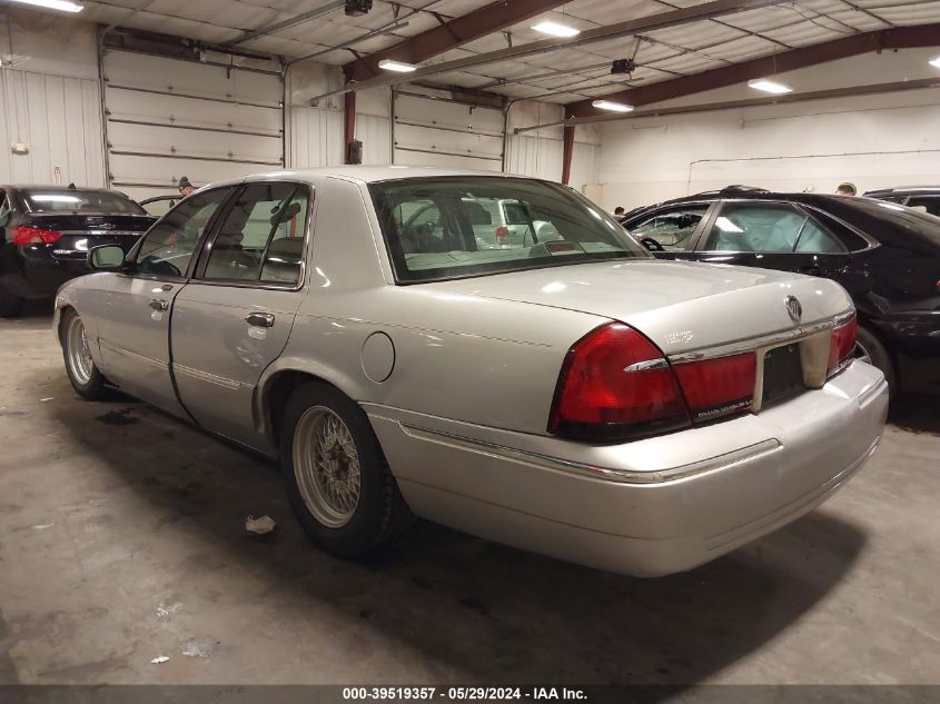 2001 Mercury Grand Marquis Ls VIN: 2MEFM75W21X649708 Lot: 39519357