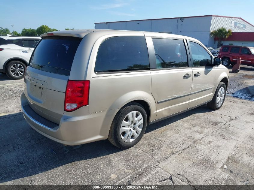 2014 Dodge Grand Caravan VIN: 2C4RDGBG2ER229761 Lot: 39519363