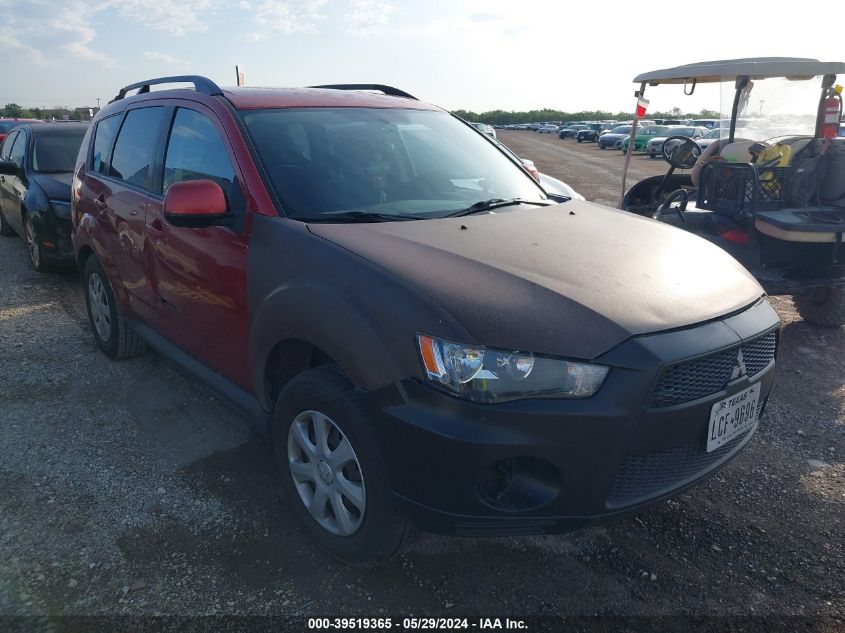 2013 Mitsubishi Outlander Es VIN: JA4AS2AW3DU007448 Lot: 39519365